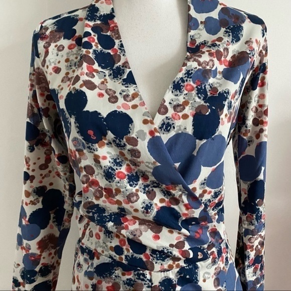 W118 Walter Baker • Abstract Multi Colored Romper - Picture 3 of 5